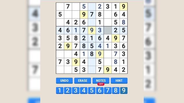 Sudoku — play on 𝐏𝐥𝐚𝐲𝐠𝐚𝐦𝐚 (by Sergey)